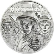 5 Dollars - Charles III Wild West, Cook Islands, 2024 reverse image