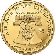 5 Dollars - Charles III Liberty obverse image