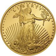 5 Dollars - Charles III St. Gaudens Double Eagle, Cook Islands, 2024 reverse image