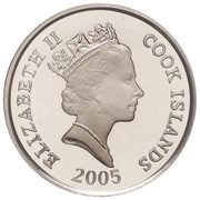 8 Dollars - Elizabeth II Dolphins obverse image