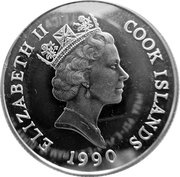 10 Dollars - Elizabeth II Olympics - Cross country skier obverse image