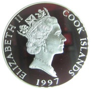 10 Dollars - Elizabeth II Hawaii Volcanoes obverse image