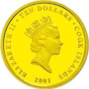 10 Dollars - Elizabeth II Black-Faced Spoonbill obverse image