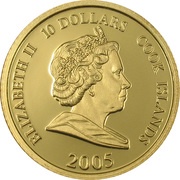 10 Dollars - Elizabeth II Royal Wedding obverse image