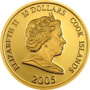 10 Dollars - Elizabeth II Pope John Paul II obverse image