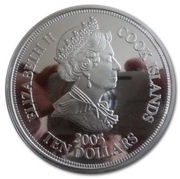 10 Dollars - Elizabeth II 200th Anniversary of the Battle of Trafalgar obverse image