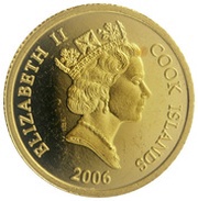 10 Dollars - Elizabeth II The Emperor of California obverse image