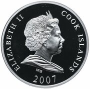 10 Dollars - Elizabeth II Moai obverse image