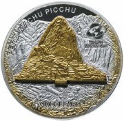 10 Dollars - Elizabeth II Machu Picchu, Cook Islands, 2007 reverse image