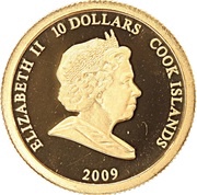 10 Dollars - Elizabeth II Knut Hamsun obverse image