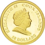 10 Dollars - Elizabeth II Apollo 11 obverse image