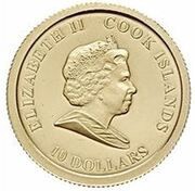 10 Dollars - Elizabeth II John Paul II obverse image