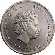 1 Dollar - Elizabeth II 4th Portrait - Bush Babies - Koala obverse image