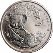 1 Dollar - Elizabeth II 4th Portrait - Bush Babies - Koala, Australia, 2011 reverse image
