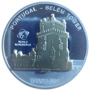 10 Dollars - Elizabeth II Belém Tower, Cook Islands, 2010 reverse image