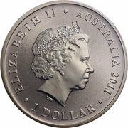 1 Dollar - Elizabeth II 4th Portrait - Bush Babies - Bilby obverse image