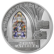 10 Dollars - Elizabeth II Seville Cathedral, Cook Islands, 2011 reverse image