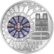 10 Dollars - Elizabeth II Notre Dame de Paris, Cook Islands, 2011 reverse image