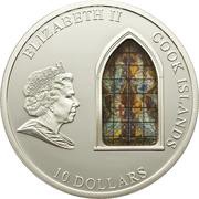 10 Dollars - Elizabeth II Westminster Abbey obverse image