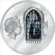 10 Dollars - Elizabeth II Church of St. Francis obverse image