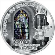 10 Dollars - Elizabeth II Church of St. Francis, Cook Islands, 2012 reverse image