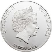 10 Dollars - Elizabeth II Nano Earth obverse image