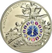 10 Dollars - Elizabeth II Grand National Terminal, New York, Cook Islands, 2013 reverse image