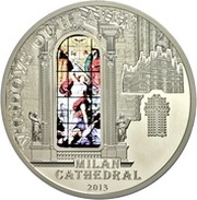 10 Dollars - Elizabeth II Milan Cathedral, Cook Islands, 2013 reverse image