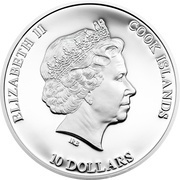 10 Dollars - Elizabeth II Nano space obverse image