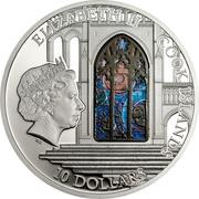 10 Dollars - Elizabeth II Washington Cathedral obverse image