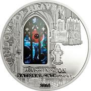 10 Dollars - Elizabeth II Washington Cathedral, Cook Islands, 2014 reverse image