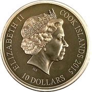 10 Dollars - Elizabeth II Hel obverse image
