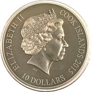 10 Dollars - Elizabeth II Tyr obverse image