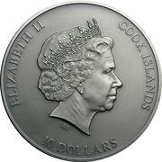 10 Dollars - Elizabeth II Grizzly Bear obverse image