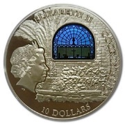 10 Dollars - Elizabeth II Dominus Flevit obverse image