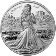 10 Dollars - Elizabeth II Guinevere, Cook Islands, 2016 reverse image
