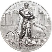 10 Dollars - Elizabeth II King Arthur, Cook Islands, 2016 reverse image