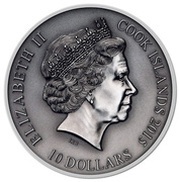 10 Dollars - Elizabeth II Frigg obverse image