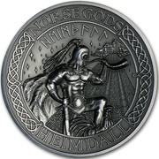 10 Dollars - Elizabeth II Heimdall, Cook Islands, 2016 reverse image