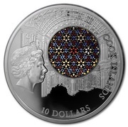 10 Dollars - Elizabeth II La Seu Cathedral of Palma obverse image
