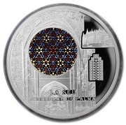 10 Dollars - Elizabeth II La Seu Cathedral of Palma, Cook Islands, 2016 reverse image