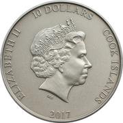 10 Dollars - Elizabeth II Mjöllnir - Thor's Hammer obverse image