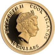 10 Dollars - Elizabeth II Gold Panda obverse image