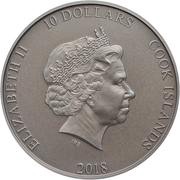 10 Dollars - Elizabeth II Shield of Athena obverse image