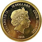 10 Dollars - Elizabeth II 84th Birthday of the Empress obverse image