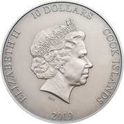 10 Dollars - Elizabeth II Hermes: Talaria obverse image