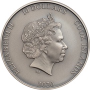 10 Dollars - Elizabeth II Artemis: Khryselakatos and Lokheira obverse image
