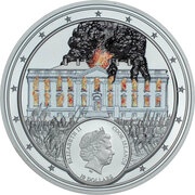 10 Dollars - Elizabeth II White House obverse image
