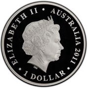 1 Dollar - Elizabeth II 4th Portrait - 100th Anniversary of Duntroon obverse image