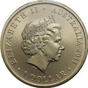 1 Dollar - Elizabeth II 4th Portrait - Centenary of RMC Duntroon obverse image